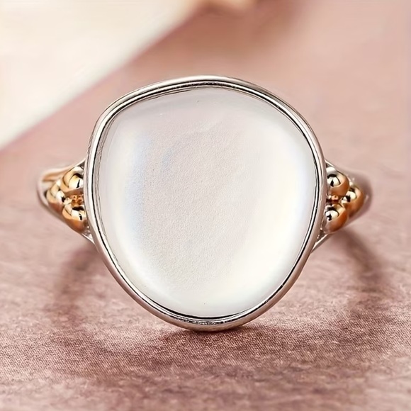 Boho stone ring - Picture 2 of 6